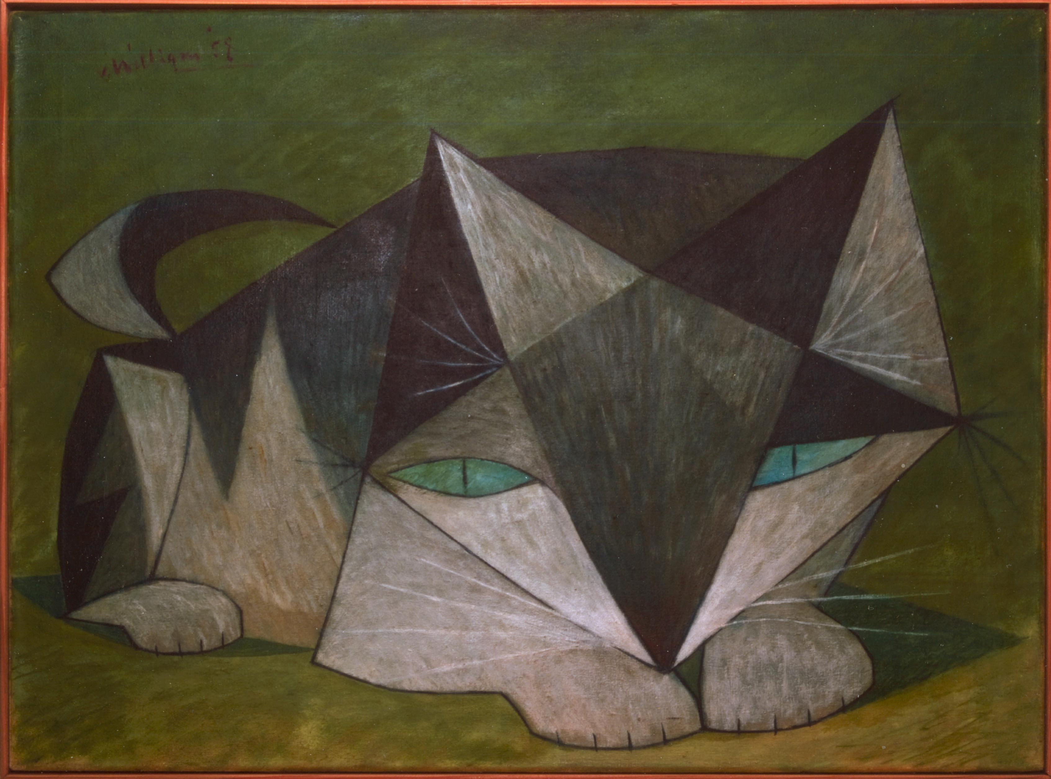 Chat vert, Kees van Willigen, 1958